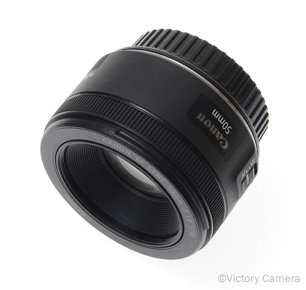 Canon EF EOS 50mm f1.8 STM Prime Lens [MINT-] - Victory Camera