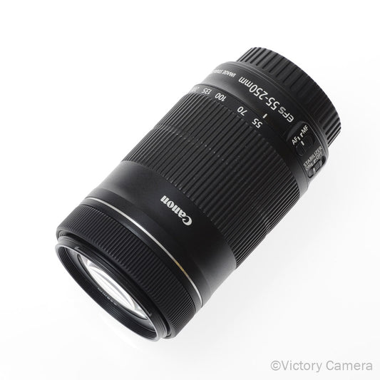 Canon EF-S 55-250mm f4-5.6 IS Telephoto Zoom Lens [EXC+] image 1
