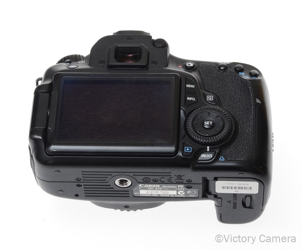 Canon EOS 60D 18MP Digital SLR Camera Body w/ Battery & Charger [EXC] - Victory Camera