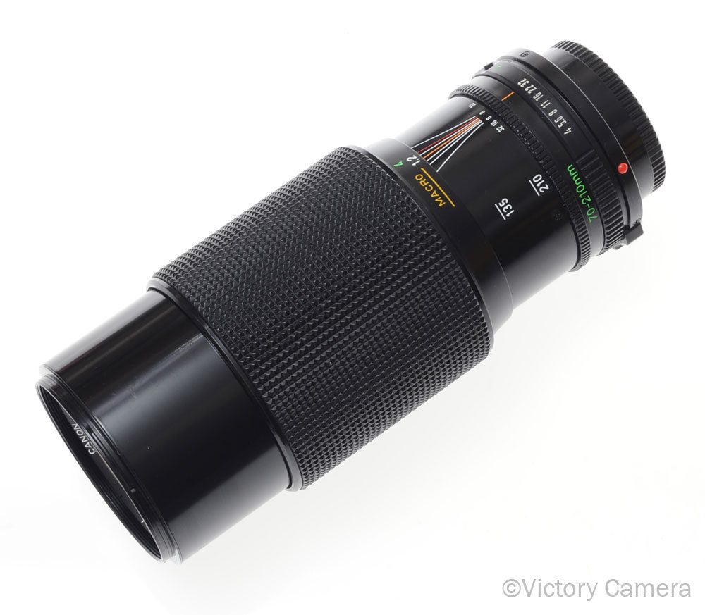 Canon 70-210mm f4 FD (late version) Manual Focus Telephoto Zoom Lens [EXC+] - Victory Camera