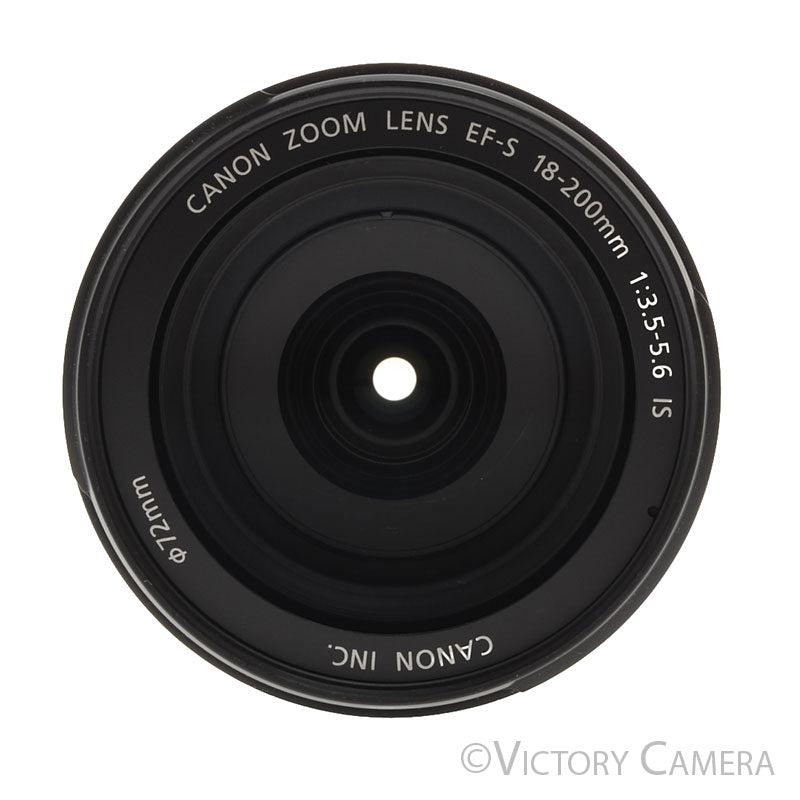 Canon EF-S 18-200mm f3.5-5.6 IS Macro Telephoto Zoom Lens [EXC+] - Victory Camera