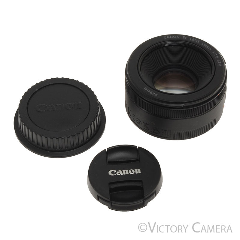 Canon EF EOS 50mm f1.8 STM Prime Lens [MINT-] - Victory Camera