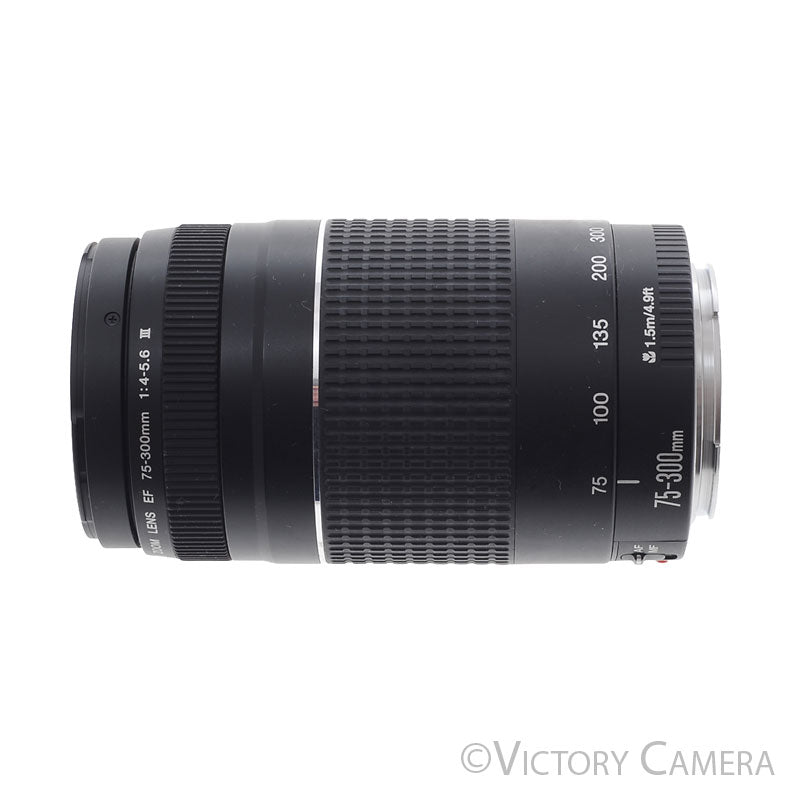 Canon EOS EF 75-300mm f4-5.6 III Telephoto Zoom Lens [EXC+]