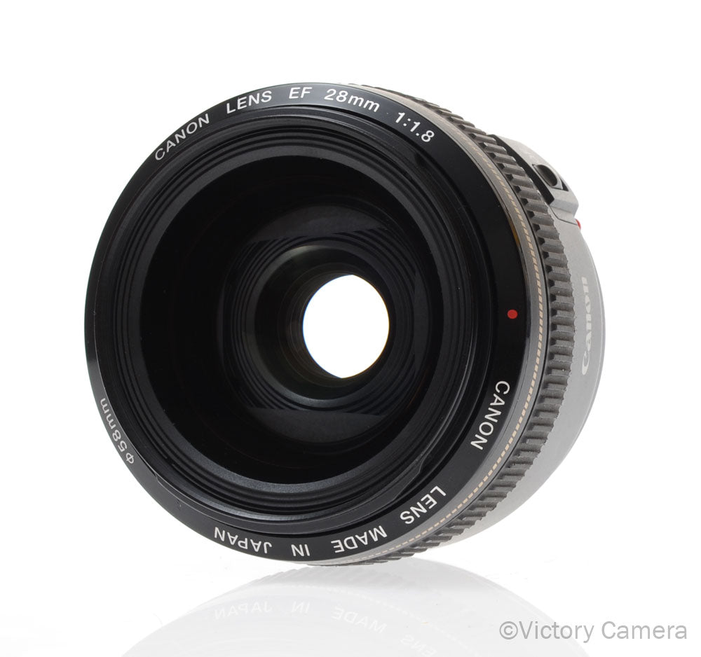 Canon EOS EF 28mm f1.8 Ultrasonic Wide Angle Prime Lens [EXC+] - Victory Camera