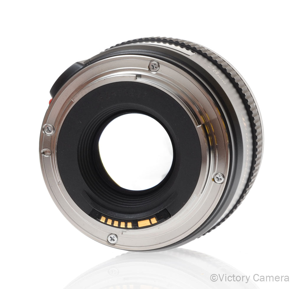 Canon EOS EF 28mm f1.8 Ultrasonic Wide Angle Prime Lens [EXC+] - Victory Camera