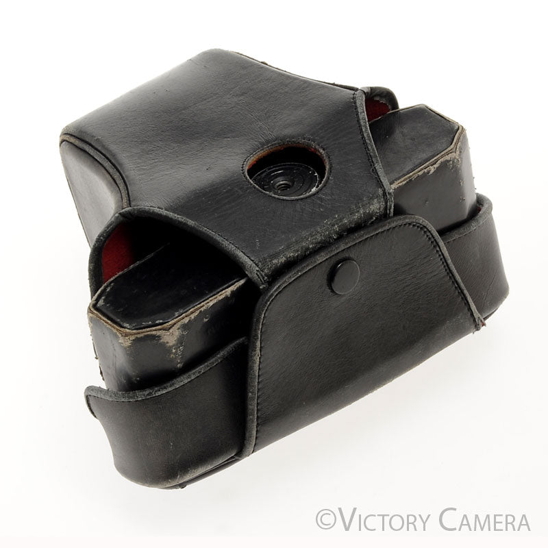 Canon F-1 (original) Black Leather Ever Ready Case [EXC-] - Victory Camera