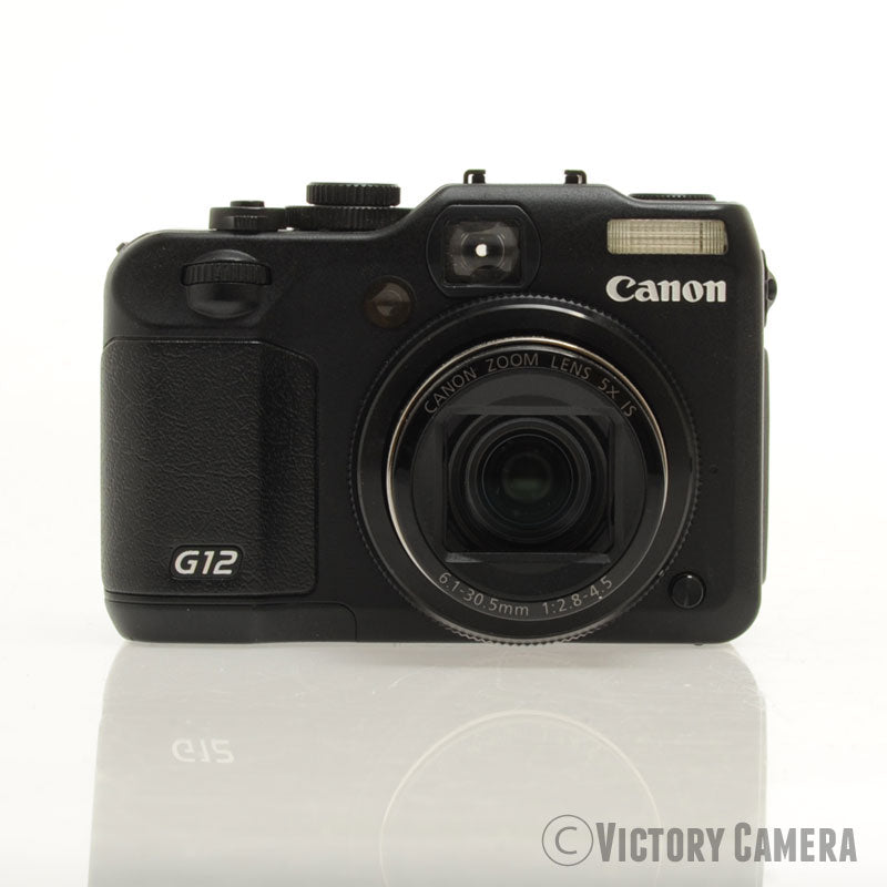Canon PowerShot G12 10MP Digital Point & Shoot Camera [EXC-] - Victory Camera