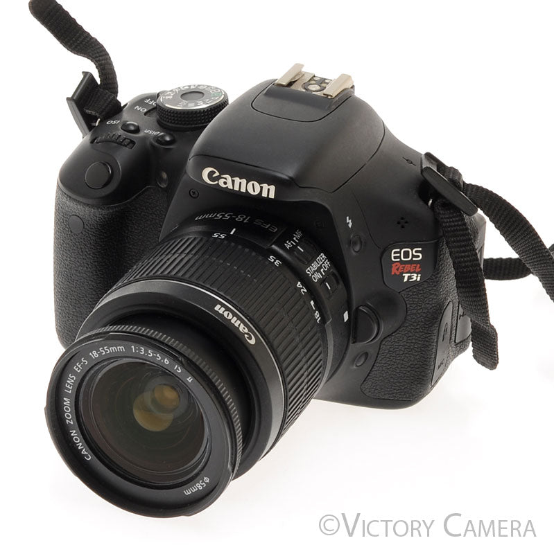Canon EOS Rebel T3i 18.7mp Digital Camera with EF-S 18-55mm II Lens [EXC] - Victory Camera
