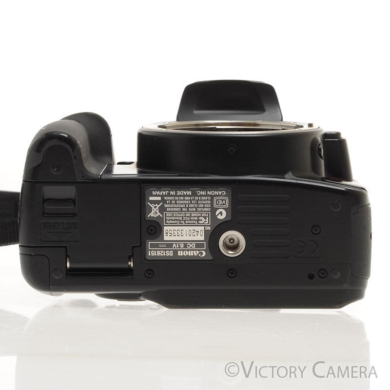 Canon Rebel XTi 10.1MP DSLR Camera Body w/ Charger [EXC] - Victory Camera