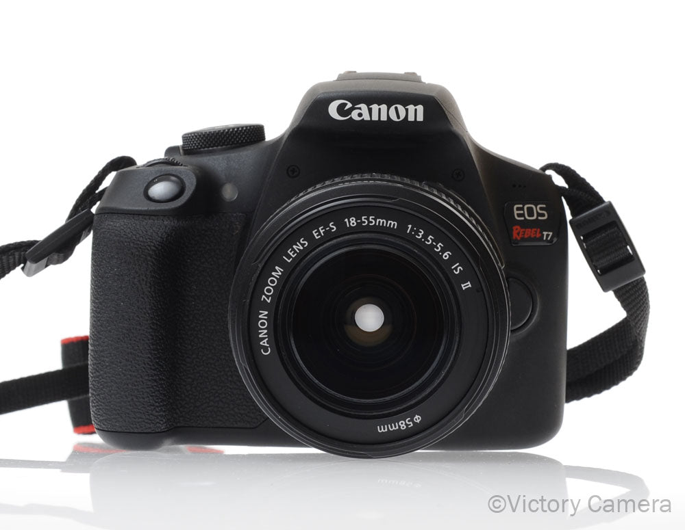 Canon EOS Rebel T7 24.1MP Digital SLR Camera w/ EF-s 18-55mm Len [MINT-] image 1