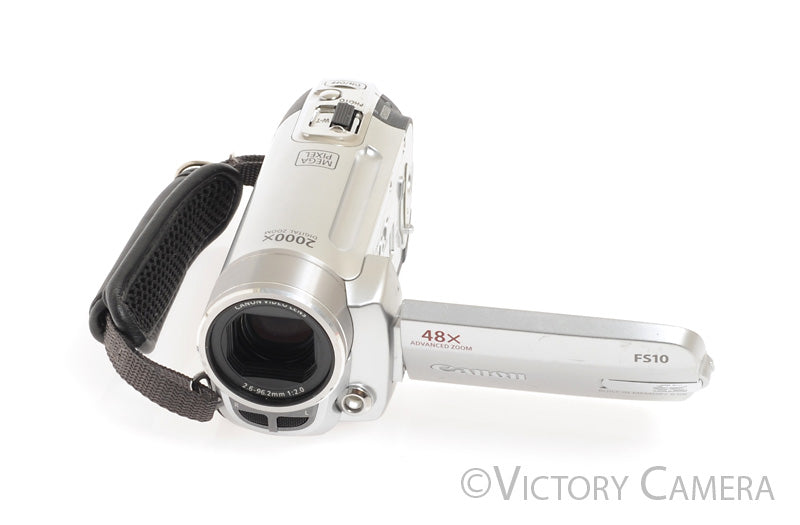 Canon FS10 8gb Built-In-Memory Digital Camcorder - Victory Camera
