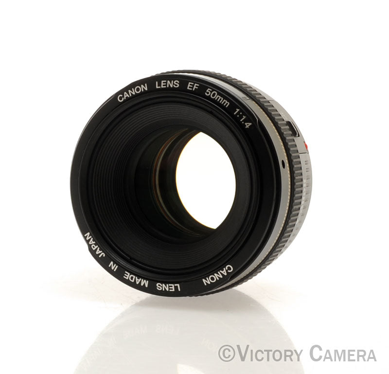 Canon EOS EF 50mm f1.4 USM Autofocus Prime Lens [MINT-] - Victory Camera