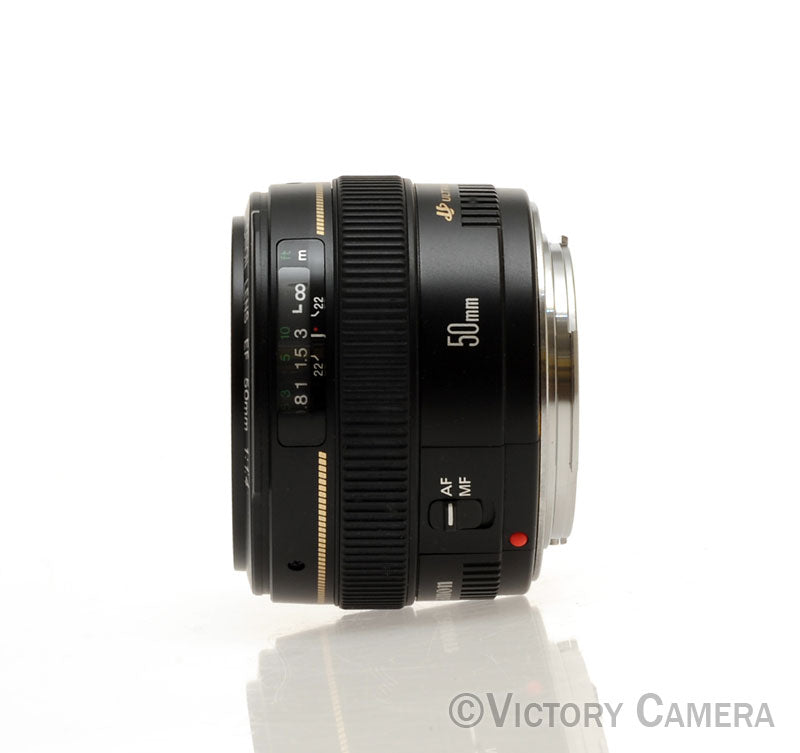 Canon EOS EF 50mm f1.4 USM Autofocus Prime Lens [MINT-] - Victory Camera