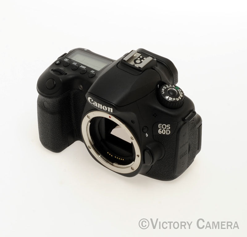 Canon EOS 60D 18MP Digital SLR Camera Body w/ Battery & Charger [EXC+] - Victory Camera