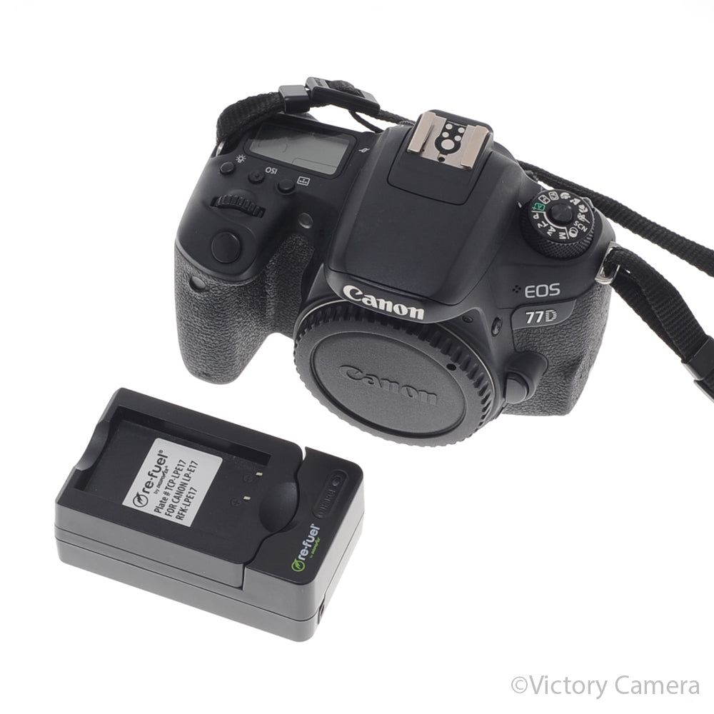 Canon EOS 77D 24.2MP Digital SLR Camera Body [EXC+] image 6