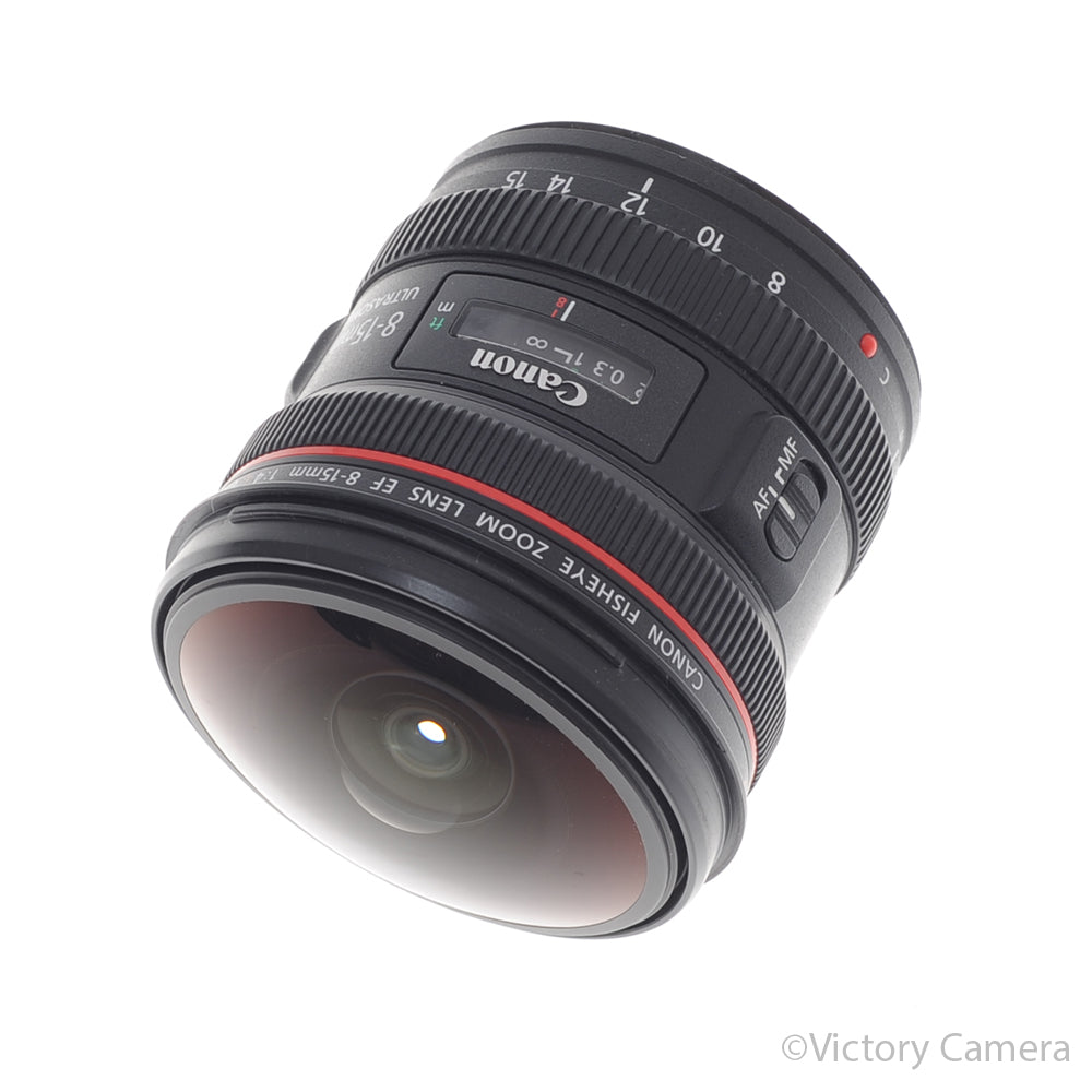 Canon EOS EF 8-15mm f4 L USM Fisheye Zoom Lens [MINT-] image 1