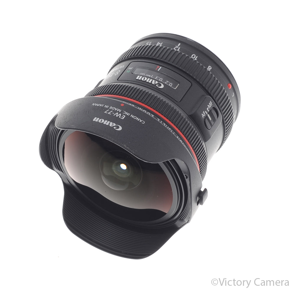 Canon EOS EF 8-15mm f4 L USM Fisheye Zoom Lens [MINT-] image 5