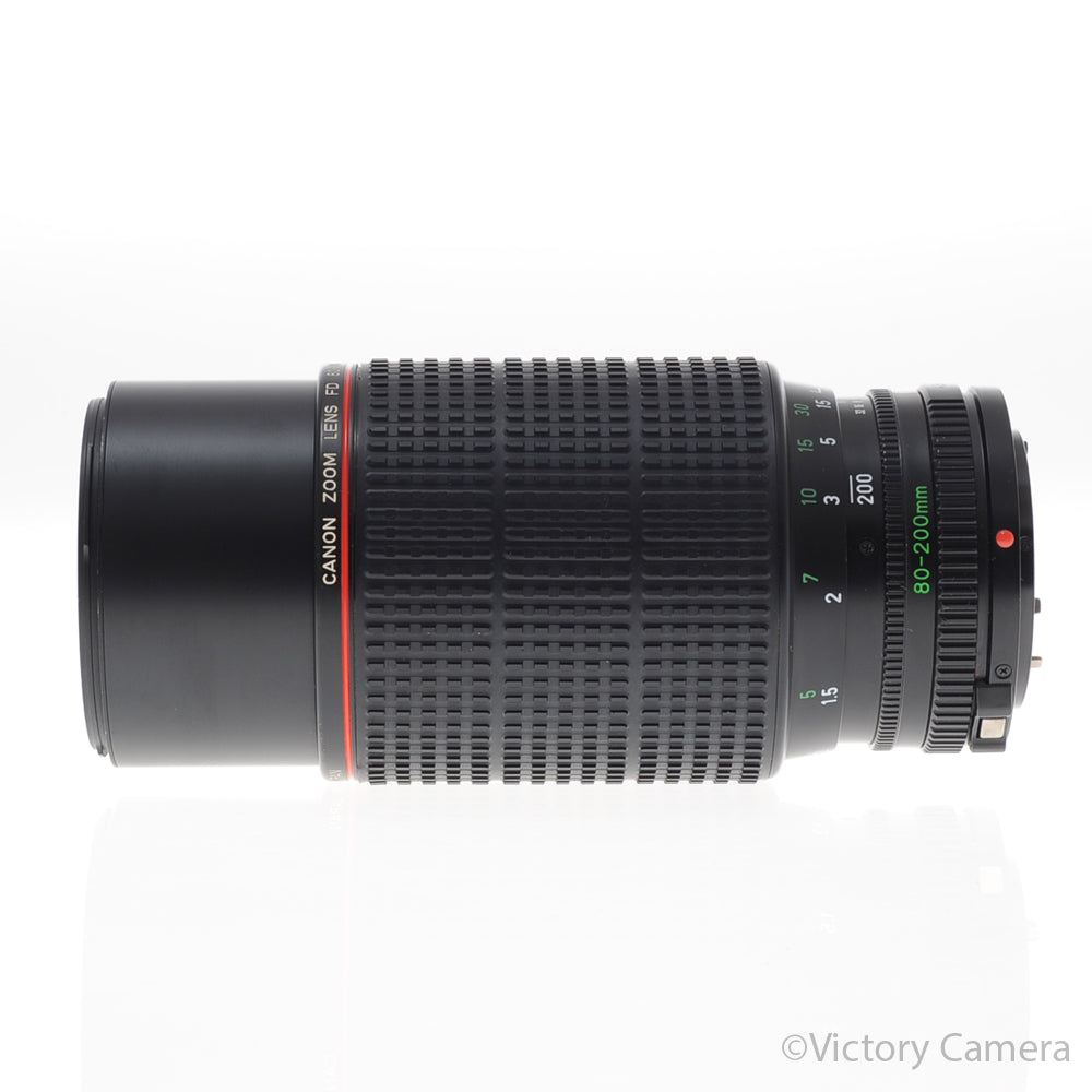 Canon FD 80-200mm f4 L Telephoto Zoom Lens -Bad Aperture- [AS-IS] - Victory Camera