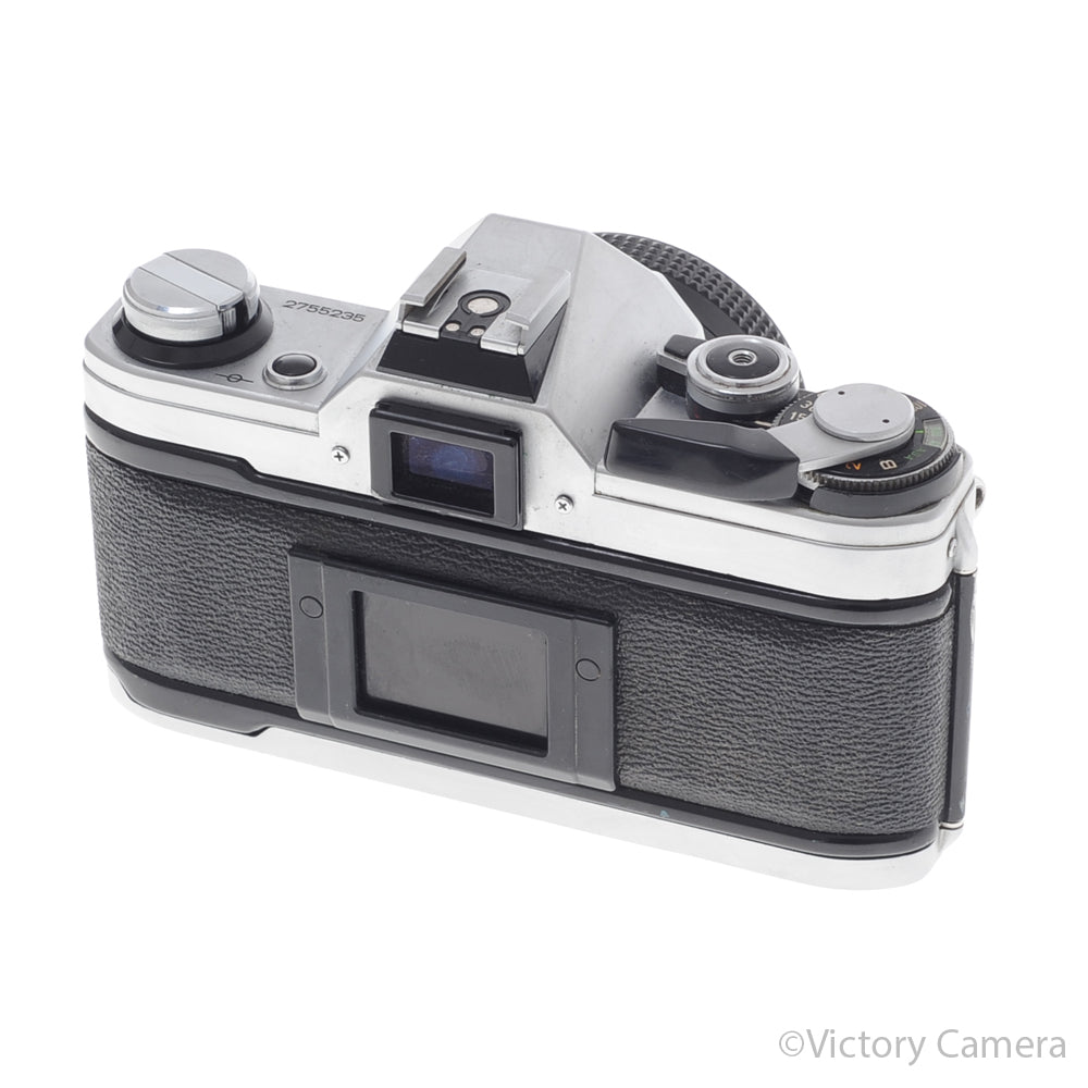 Canon AE-1 35mm Chrome Camera w/ 50mm f1.8 Prime Lens [EXC-] image 3