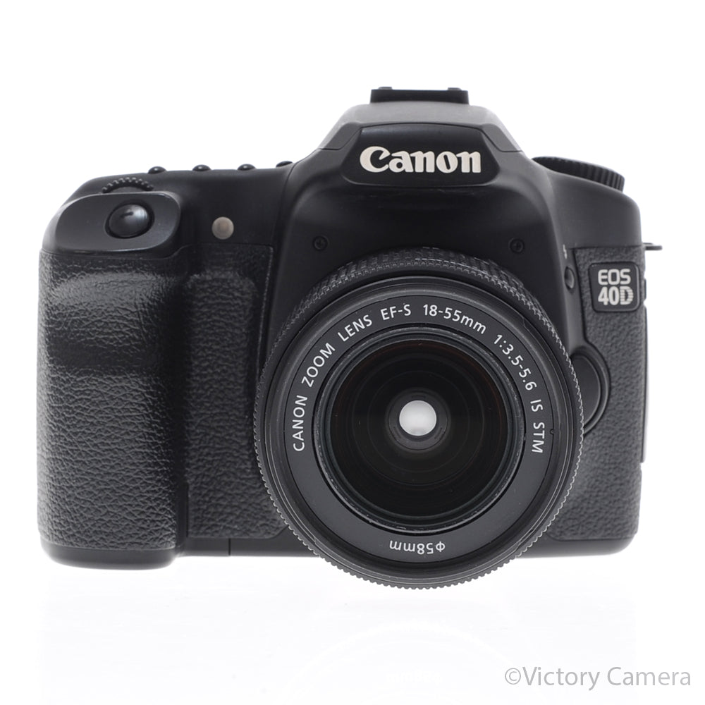 Canon EOS 40D 10.1MP DSLR w/ 18-55mm Zoom Lens [EXC+] image 1