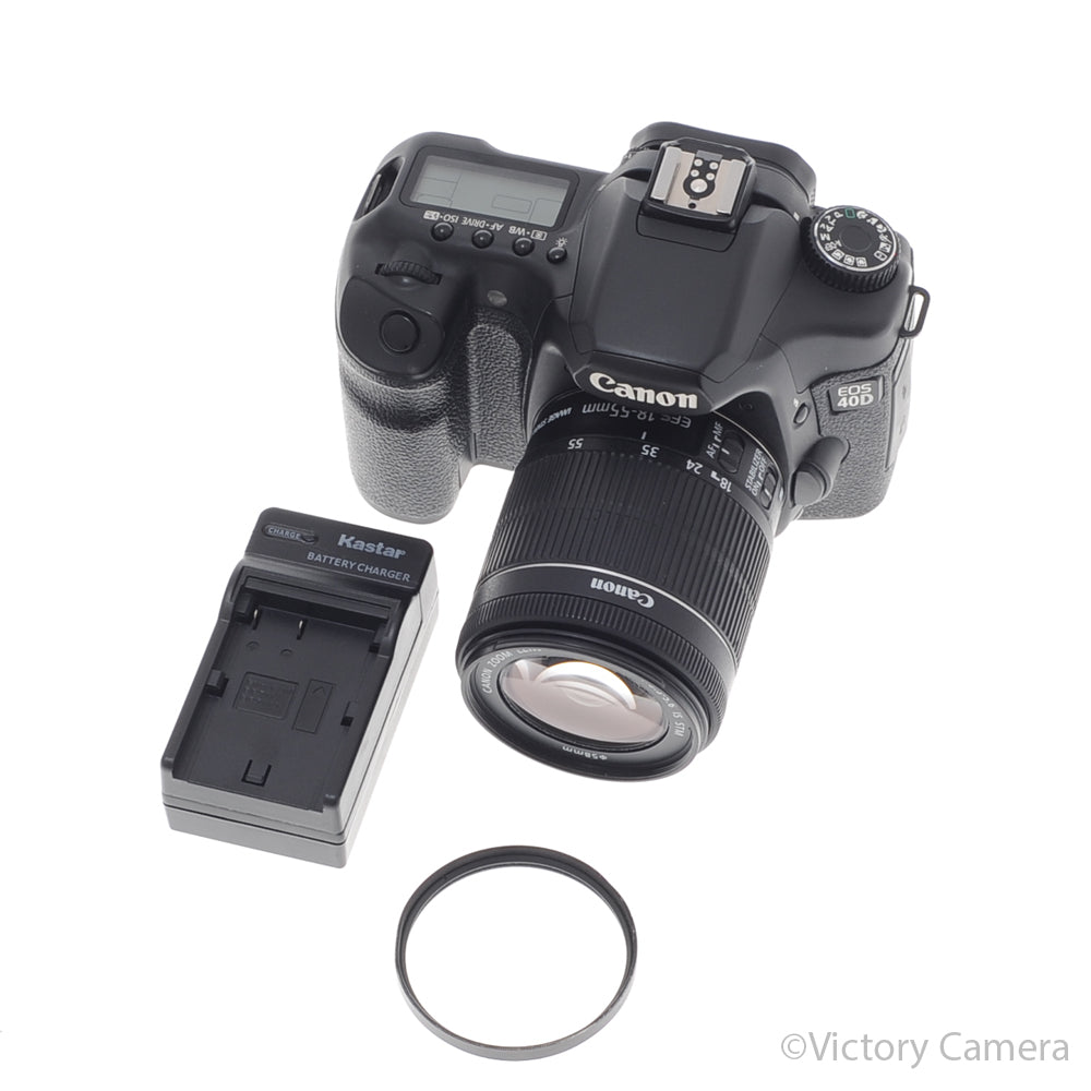 Canon EOS 40D 10.1MP DSLR w/ 18-55mm Zoom Lens [EXC+] image 5