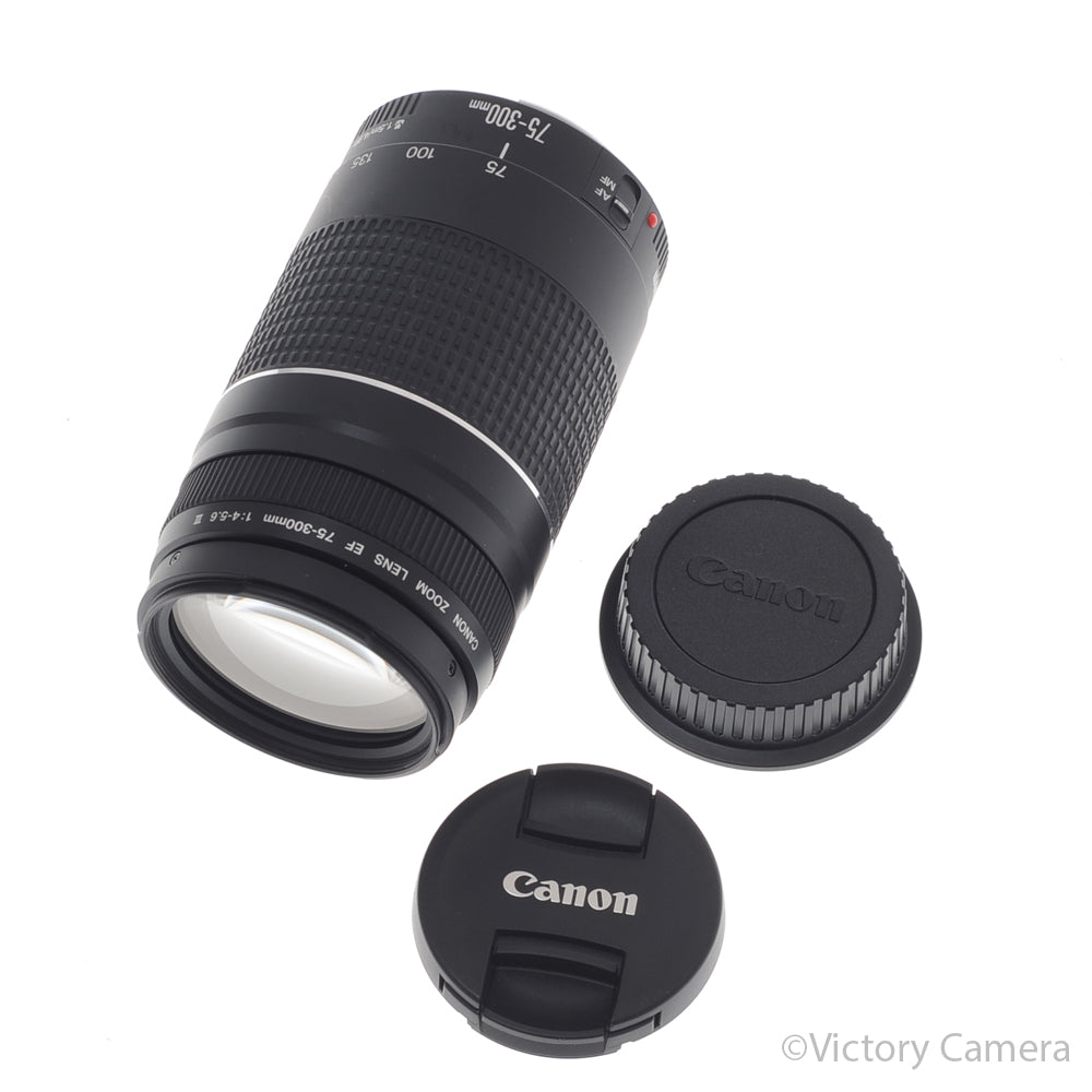 Canon EOS EF 75-300mm f4-5.6 III Telephoto Zoom Lens [EXC+] image 5