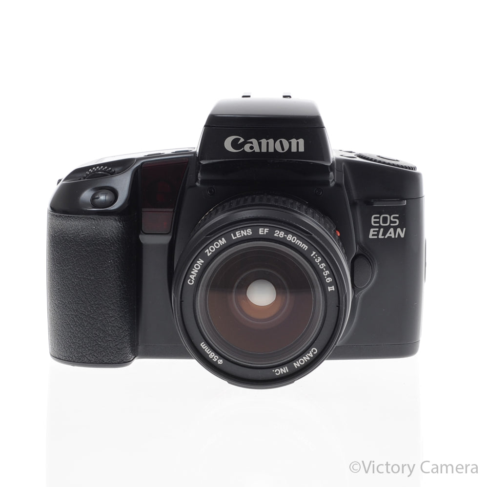 Canon EOS Elan EF Autofocus 35mm Film Camera w/ 28-80mm Zoom Lens [EXC+] image 1