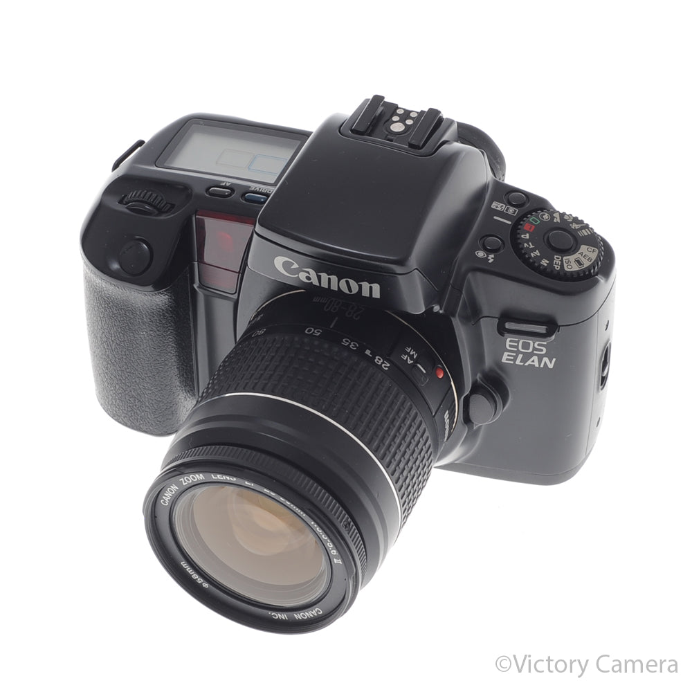 Canon EOS Elan EF Autofocus 35mm Film Camera w/ 28-80mm Zoom Lens [EXC+] image 2