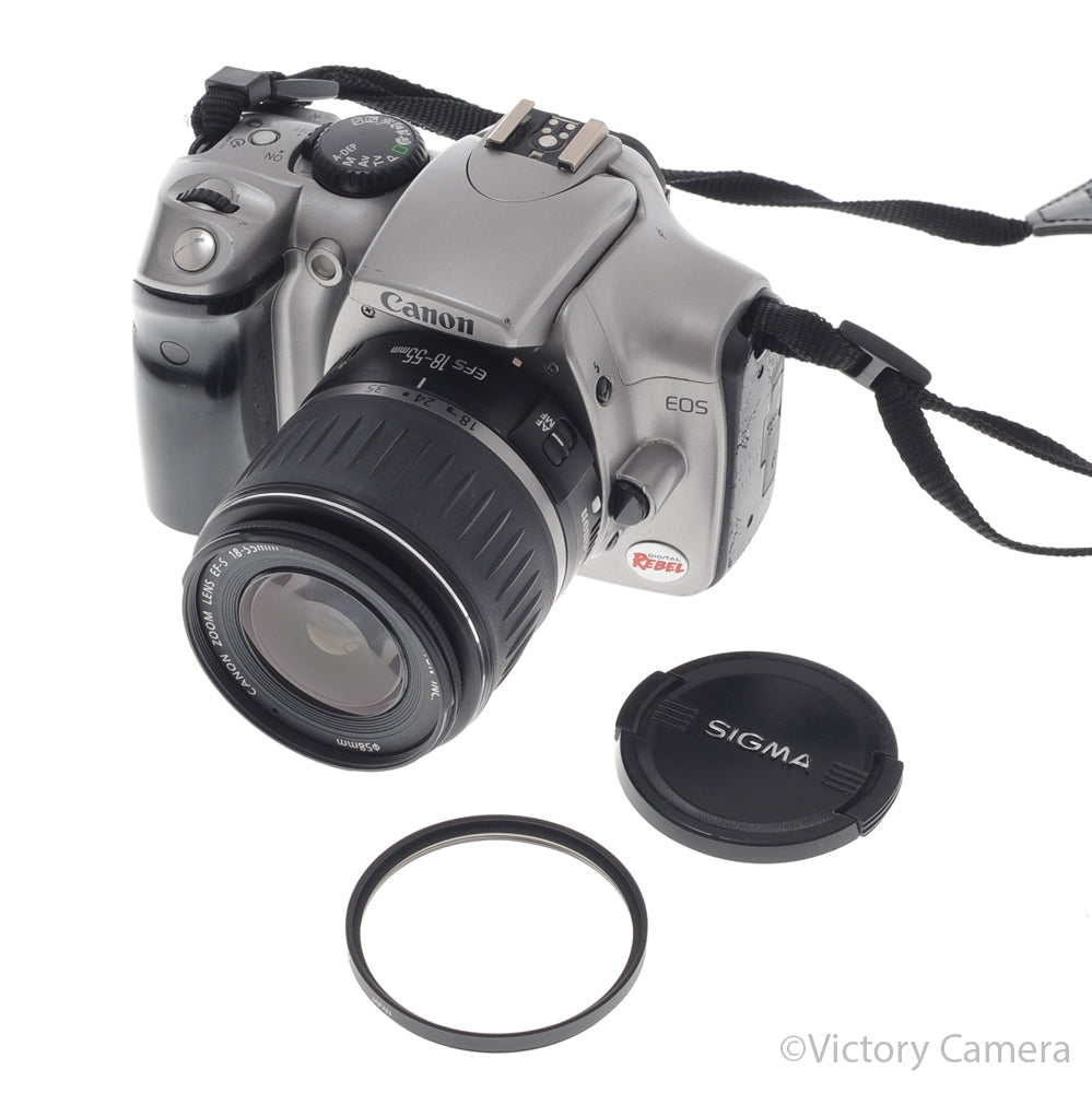 Canon EOS Digital Rebel DS6041 6.3MP Digital SLR w/ 18-55mm Lens [EXC] image 4