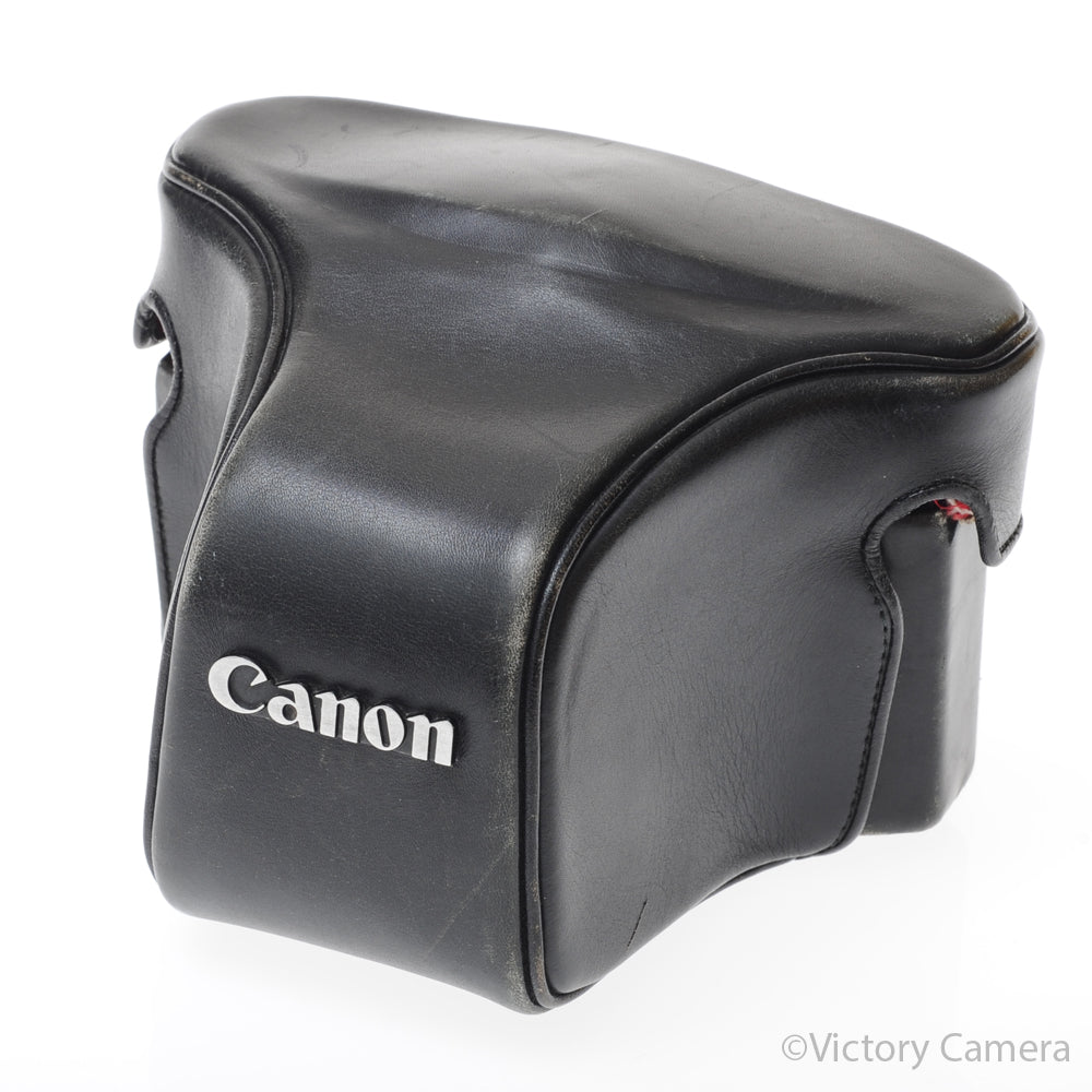 Canon F-1 Original Black Leather Ever Ready Case [EXC] image 1
