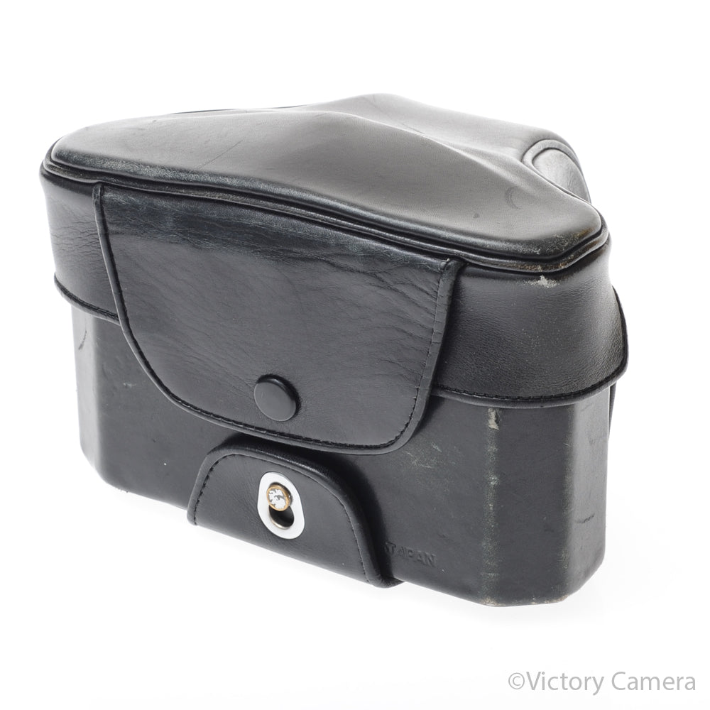 Canon F-1 Original Black Leather Ever Ready Case [EXC] image 2