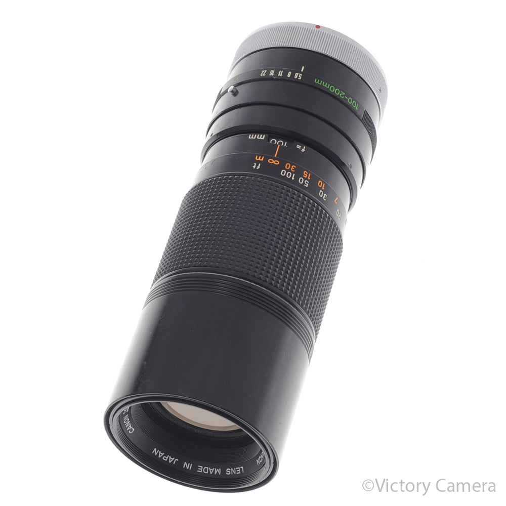 Canon FD 100-200mm f5.6 Manual Focus Telephoto Zoom Lens [EXC-]