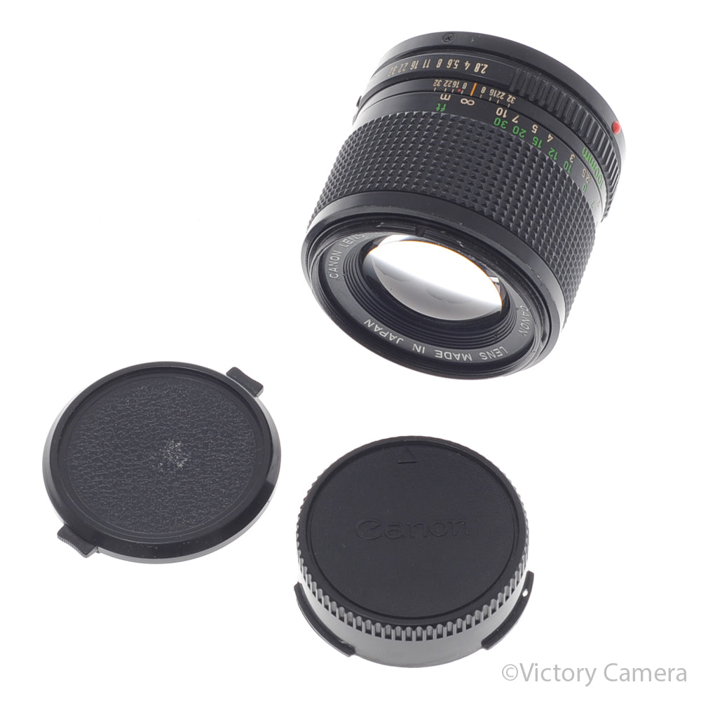 Canon FD 100mm f2.8 (late version) Manual Focus Lens [GOOD] - Victory Camera