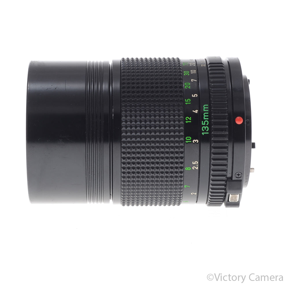 Canon FD 135mm F3.5 (late version) Telephoto Prime Lens [EXC-] - Victory Camera