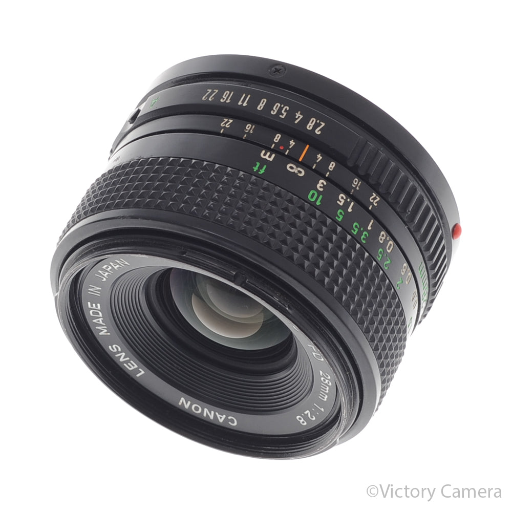 Canon FD 28mm f2.8 (late version) Manual Focus Wide Angle Lens [EXC] image 1