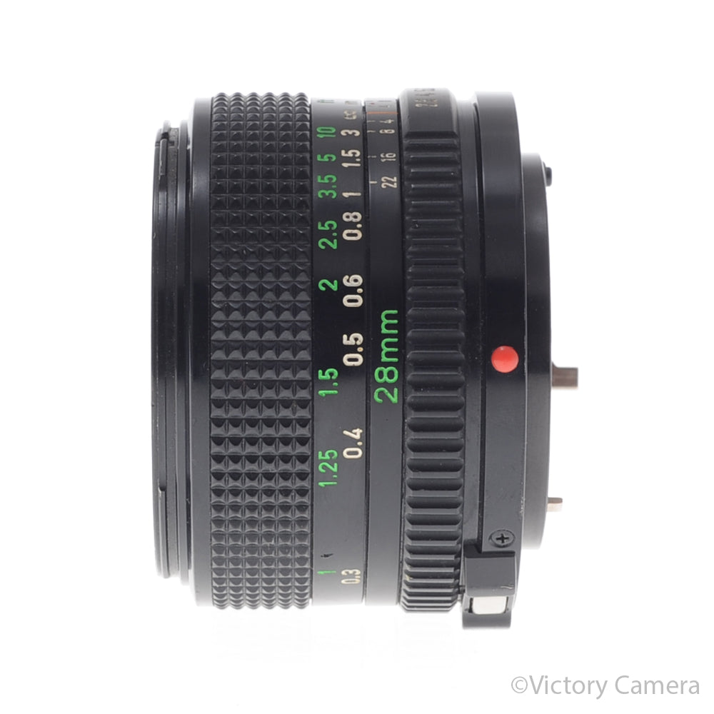 Canon FD 28mm f2.8 (late version) Manual Focus Wide Angle Lens [EXC] image 4