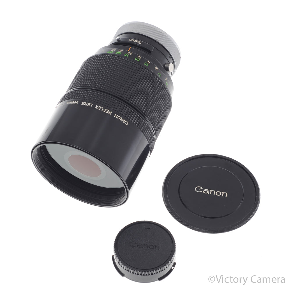 Canon FD 500mm f8 Telephoto Reflex Lens [EXC] - Victory Camera