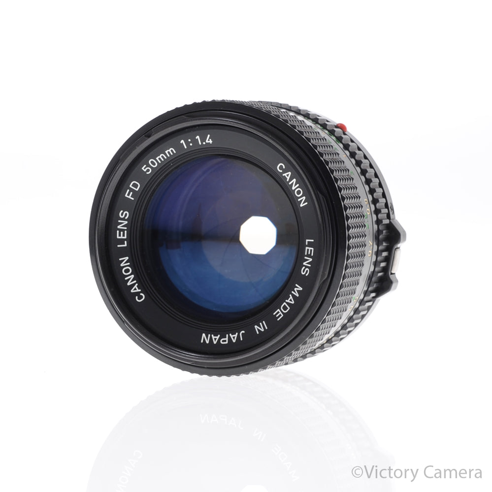 Canon 50mm f1.4 (late model) Fast Prime Lens for FD Mount [EXC] - Victory Camera