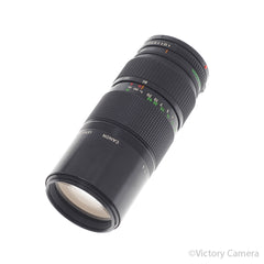 美品 Canon Zoom Lens FD 80-200mm f/4 L Canon FD 80-200mm f4 Telephoto Zoom Lens [EXC+]