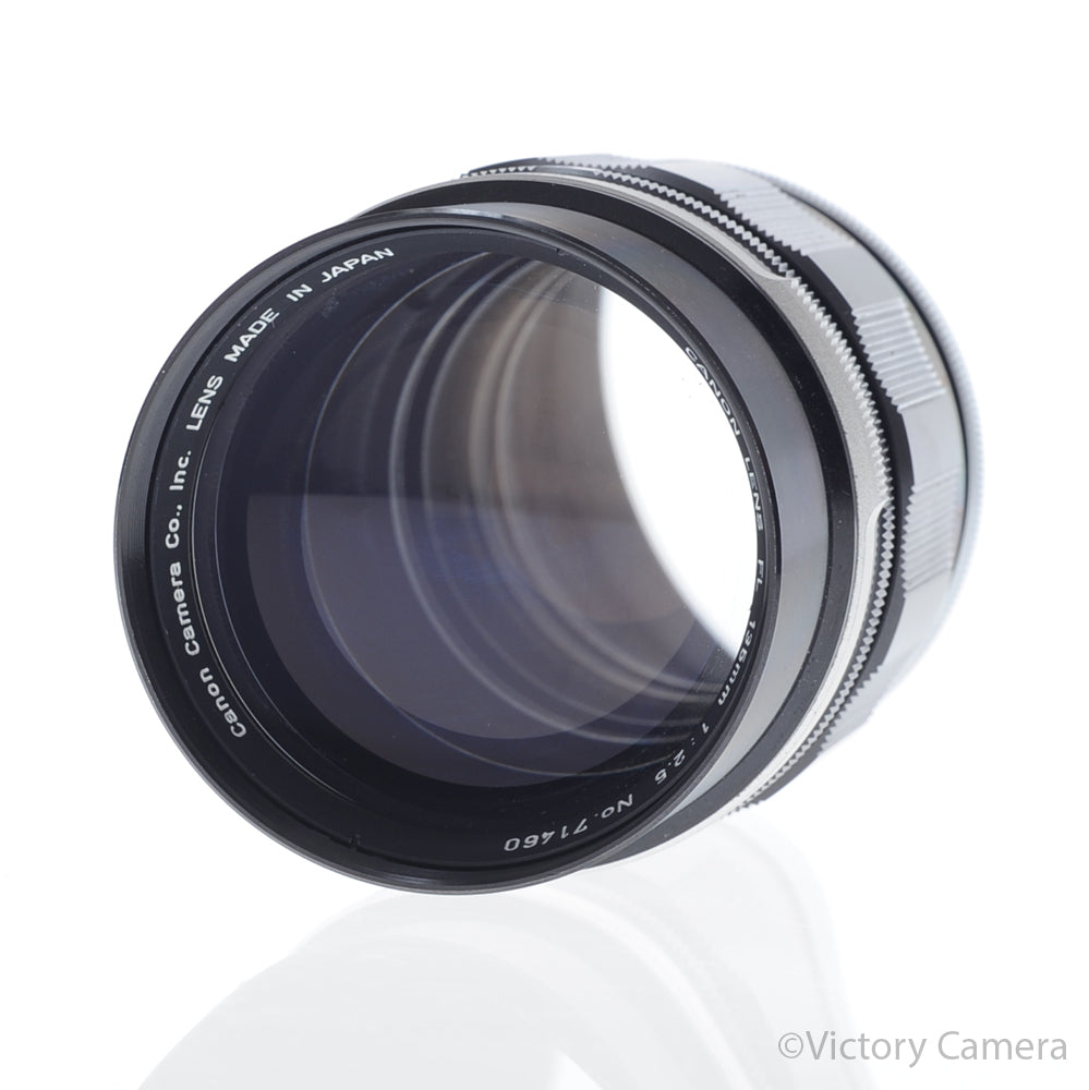 Canon FL 135mm f2.5 Fast Telephoto Prime Lens [EXC+] image 2