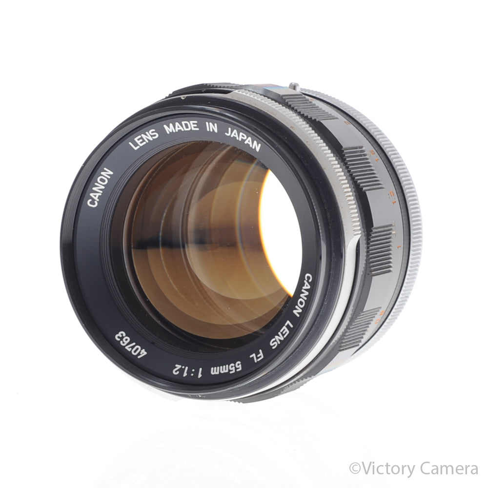 Canon FL Mount 55mm f1.2 S.S.C Fast Portrait Prime Lens [EXC] - Victory Camera