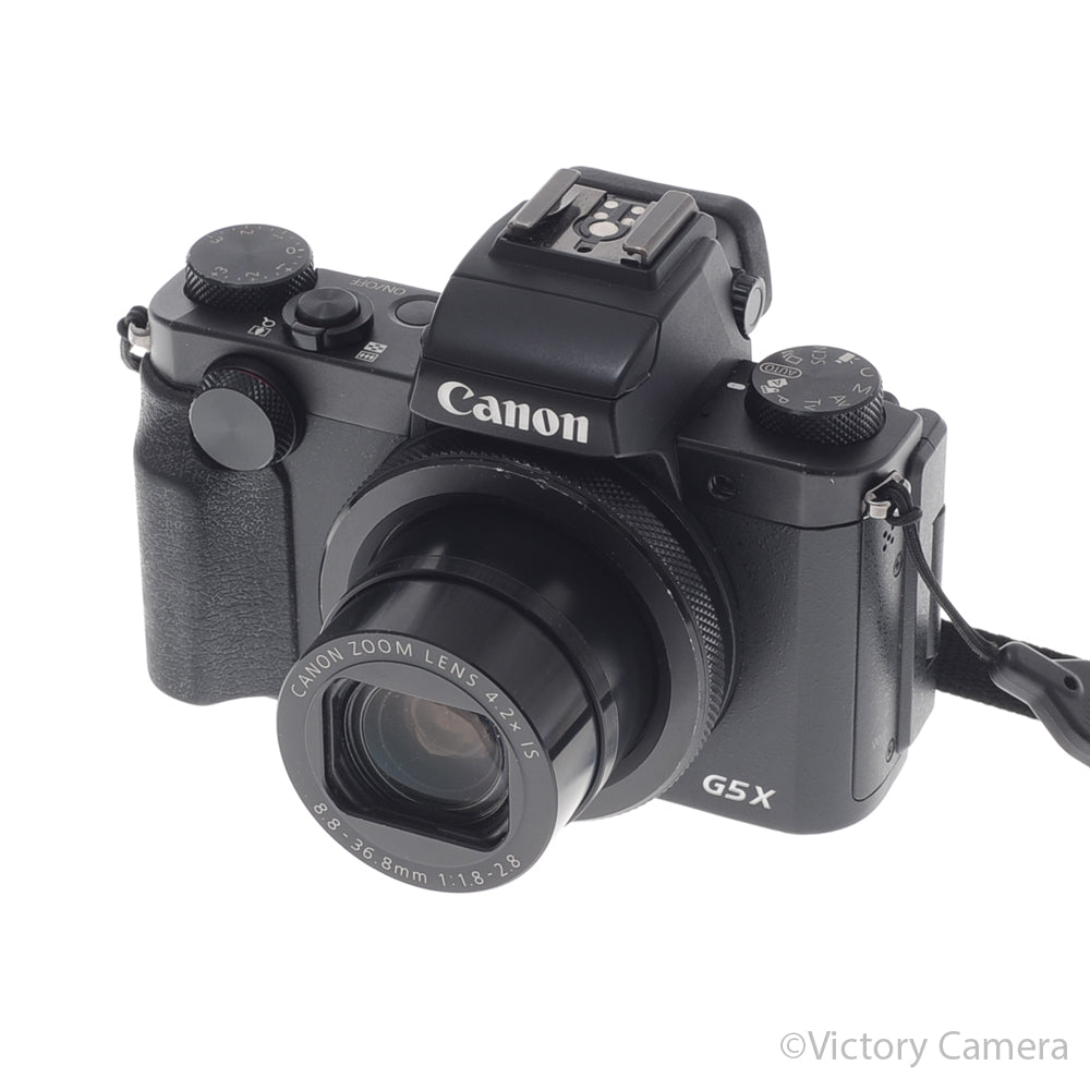 Canon G5x Mark 20.2MP Compact Digital Point & Shoot Camera [GOOD] image 2
