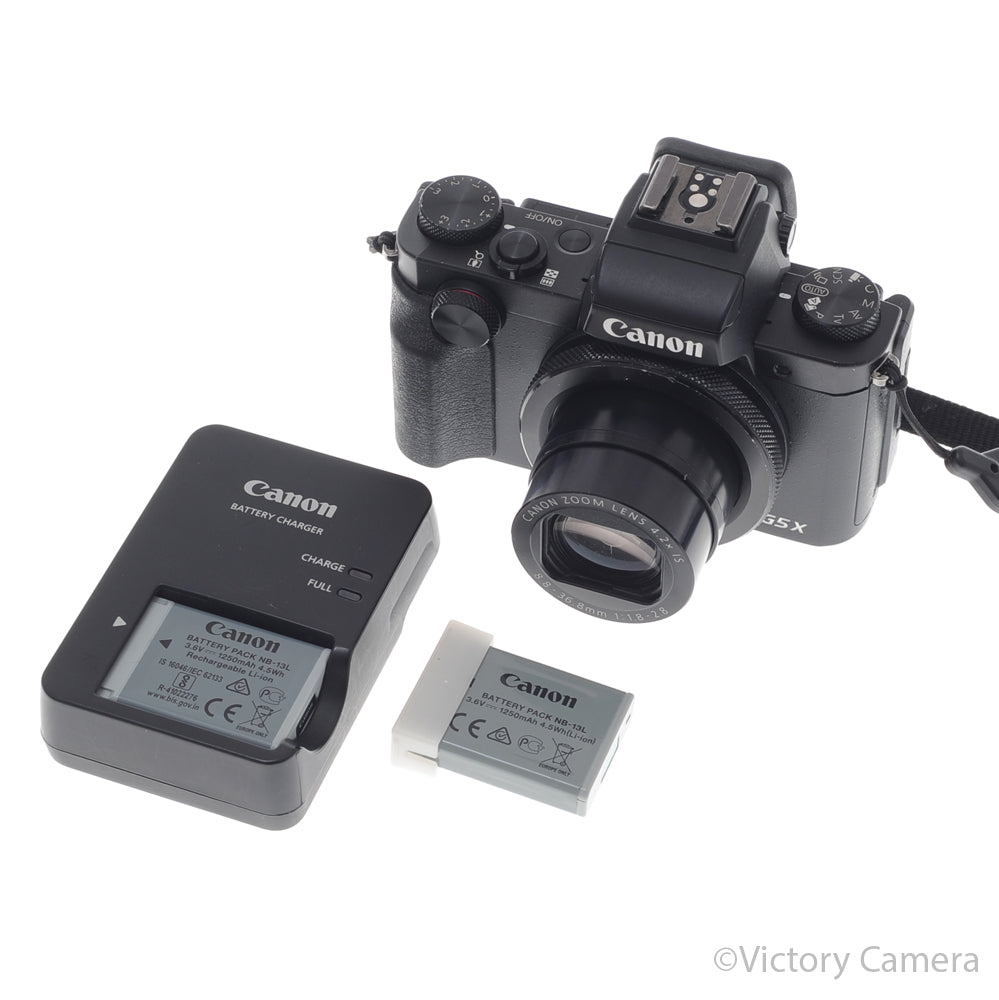 Canon G5x Mark 20.2MP Compact Digital Point & Shoot Camera [GOOD] image 5