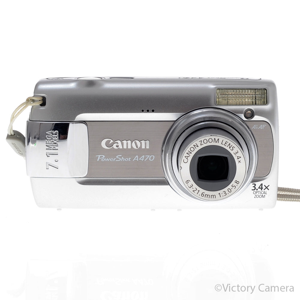 Canon Powershot A470 7.1mp Digital Point & Shoot Camera [EXC+] image 1
