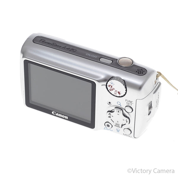 Canon Powershot A470 7.1mp Digital Point & Shoot Camera [EXC+]