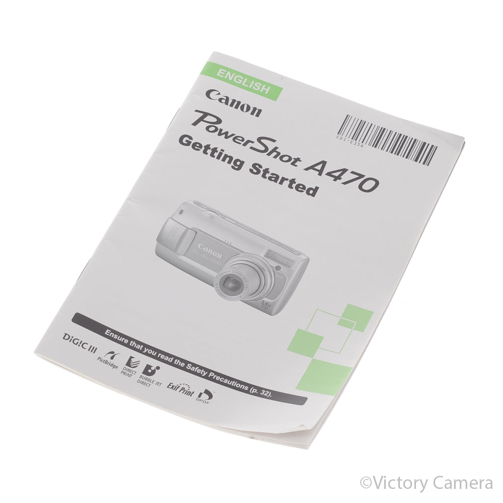 Canon Powershot A470 7.1mp Digital Point & Shoot Camera [EXC+] image 5