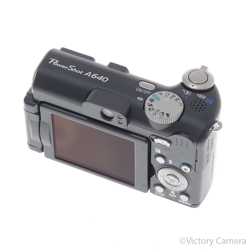 Canon PowerShot A640 10MP Digital Point & Shoot Camera [EXC+] image 3