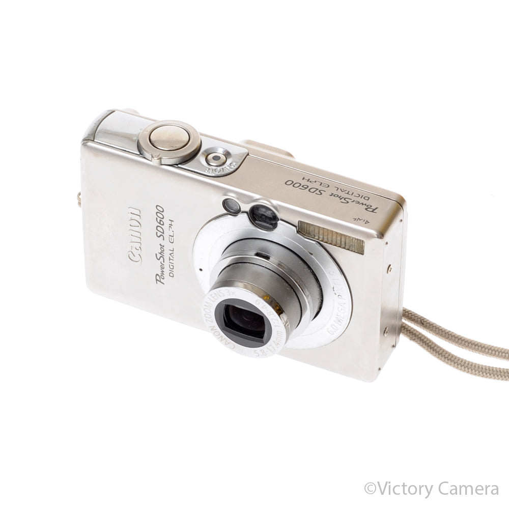 Canon PowerShot SD600 Digital ELPH 6MP Point & Shoot Came [GOOD] image 2