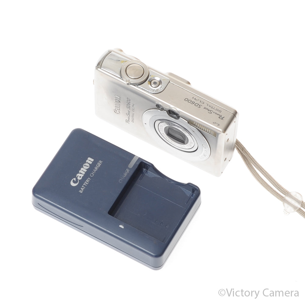 Canon PowerShot SD600 Digital ELPH 6MP Point & Shoot Came [GOOD] image 5