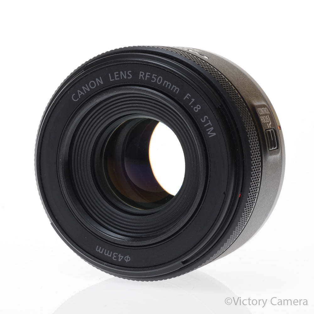 Canon RF 50mm f1.8 STM Portrait Prime Lens [EXC+] image 2